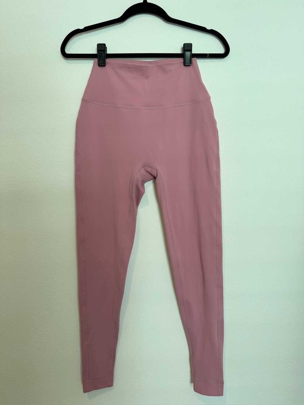 Set Active Pink Luxform High Waist Full Length Seamless Leggings